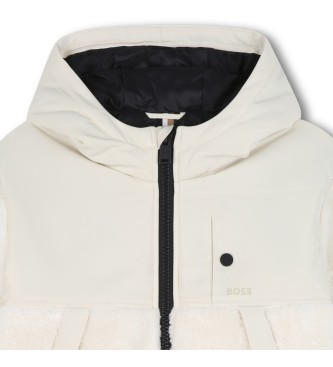BOSS Komfort-Jacke beige