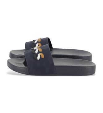 BOSS Flipflops med navy-prget logo