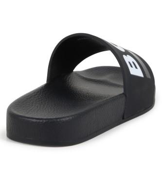 BOSS Chanclas logo negro