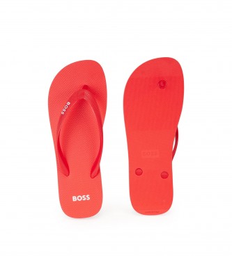 BOSS Pacific It red flip-flops