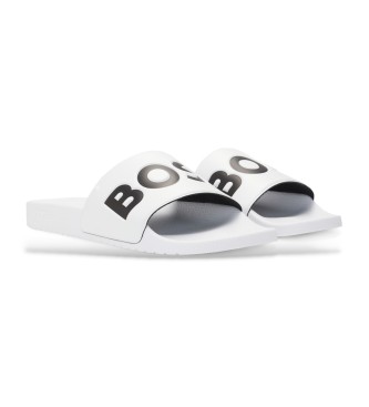 BOSS Kapcie Aryeh white