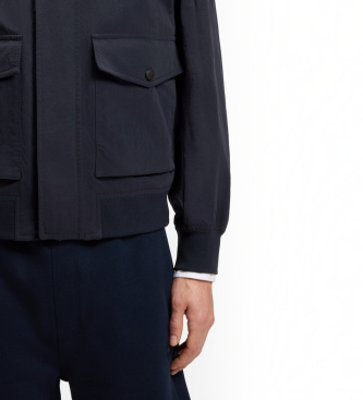 BOSS Bomber Jacket Ocruise marineblauw