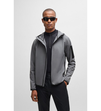 BOSS Chaqueta Cush gris