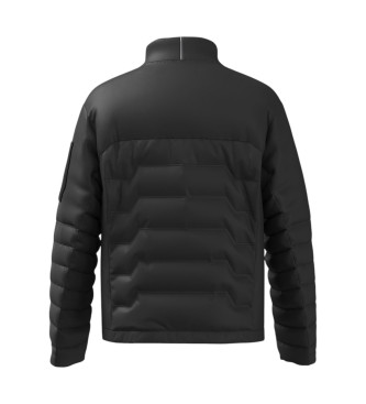 BOSS Dreilagige Lederjacke J Kharan schwarz