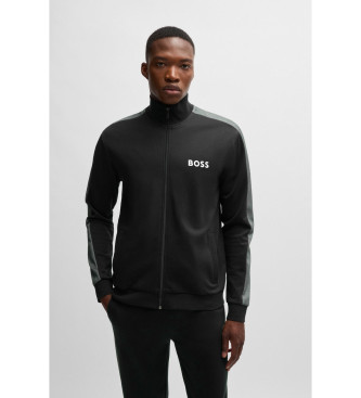 BOSS Sportjacke schwarz