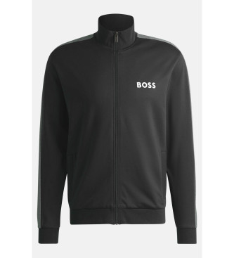 BOSS Sportjacke schwarz