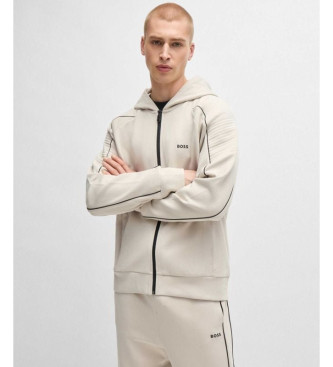 BOSS Veste de sport beige affaisse