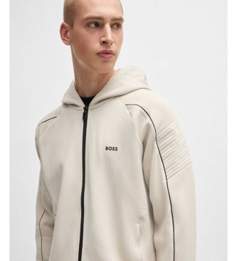 BOSS Veste de sport beige affaisse