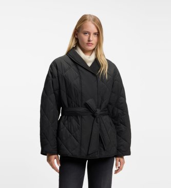 BOSS Pacolina quilted sort jakke
