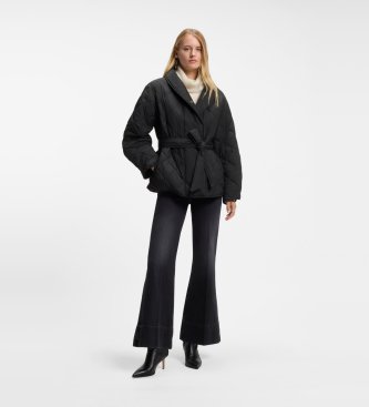 BOSS Pacolina quilted sort jakke