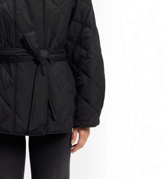 BOSS Pacolina quilted sort jakke