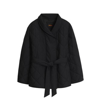 BOSS Pacolina quilted sort jakke