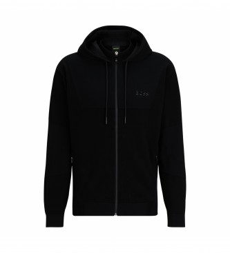 BOSS Chaqueta sudadera Tasomo negro