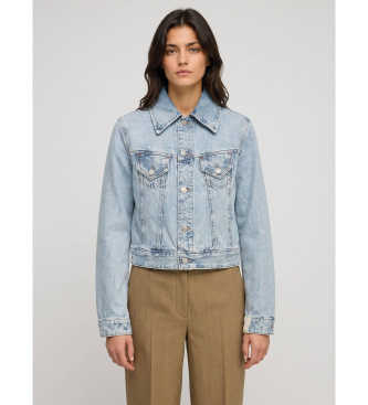 BOSS Veste Trucker bleue