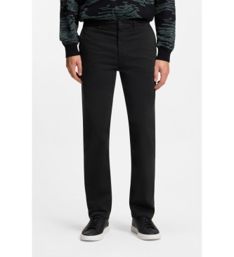 BOSS Pantalon de coupe r�guli�re noir