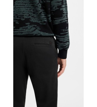 BOSS Pantalon de coupe r�guli�re noir