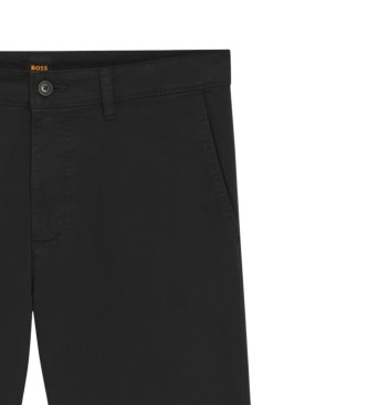 BOSS Pantalon de coupe r�guli�re noir
