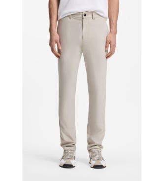 BOSS Beige Slim Fit Chinos Hose