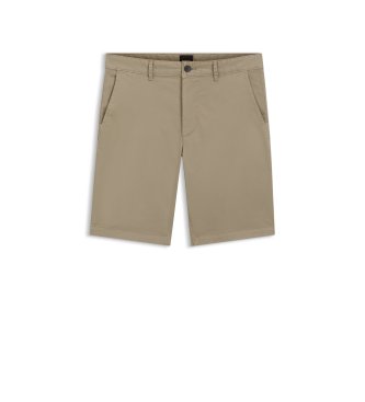 BOSS Short Chino Slim beige