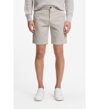 BOSS Slim Fit Shorts beige