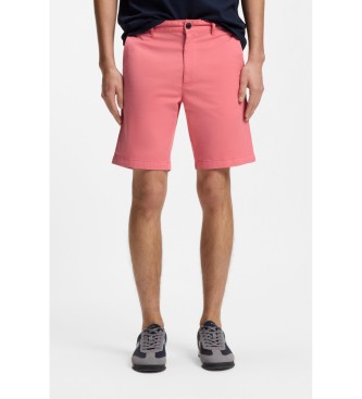 BOSS Slim Fit Shorts pink