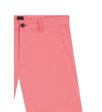 BOSS Slim Fit Shorts pink