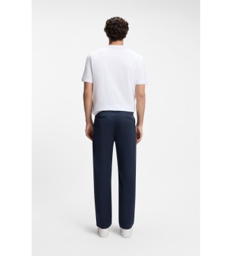 BOSS Pantalon droit marine