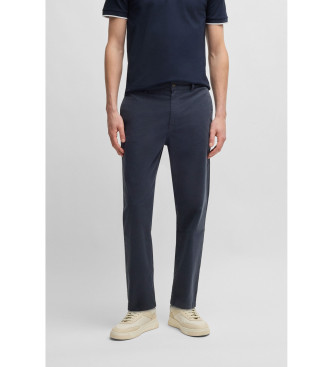 BOSS Pantalon chino fusel marine