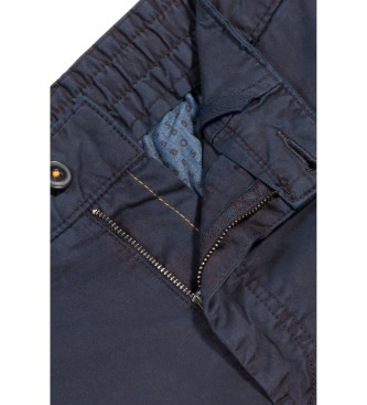 BOSS Pantalon chino fusel marine