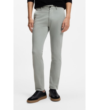 BOSS Chino smal byxa gr�n