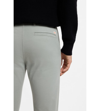 BOSS Chino smal byxa gr�n