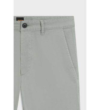 BOSS Chino smal byxa gr�n