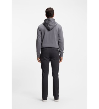 BOSS Navy slim fit chino trousers