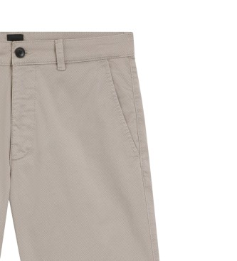 BOSS Beige Slim Fit Chino Shorts