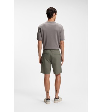 BOSS Chinos Straight Fit Shorts gr�n