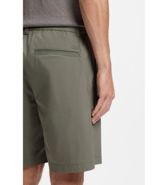 BOSS Chinos Straight Fit Shorts gr�n