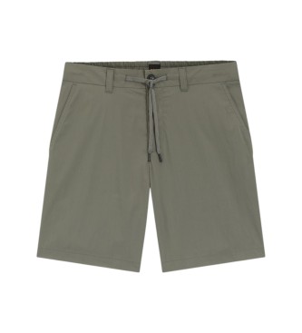 BOSS Chinos Straight Fit Shorts gr�n