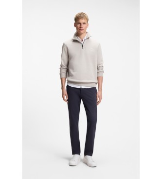 BOSS Mornariške zožene hlače Chino