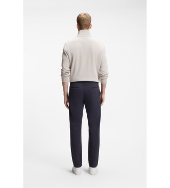 BOSS Mornariške zožene hlače Chino