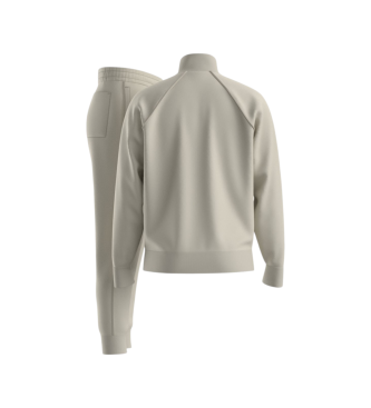 BOSS Tr�ningsoverall med beige kontrastf�rgad passpoal