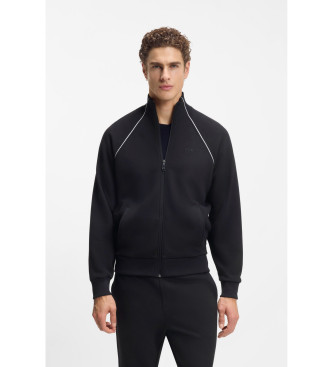 BOSS Tracksuit with contrast navy piping