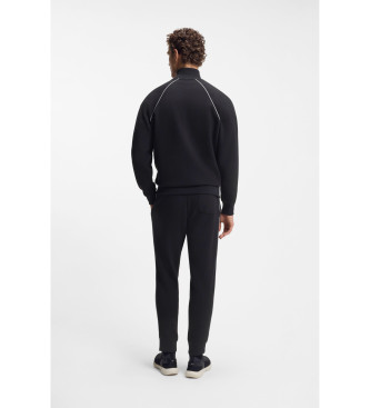 BOSS Tracksuit with contrast navy piping