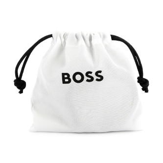 BOSS Cinto com logtipo preto