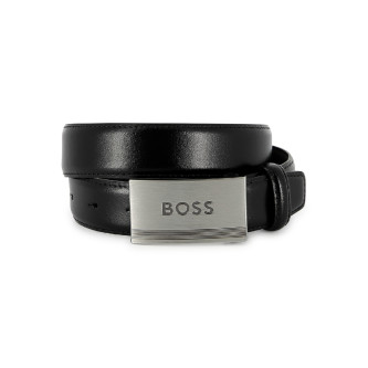 BOSS Schwarzer Ledergrtel