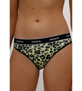 HUGO Bas de bikini Classic 10243735 01 imprimé léopard
