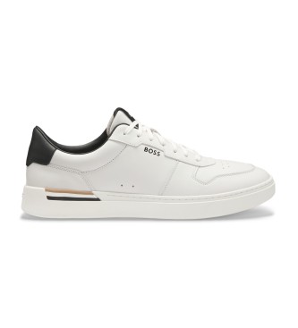 BOSS Clint Leather Sneakers white