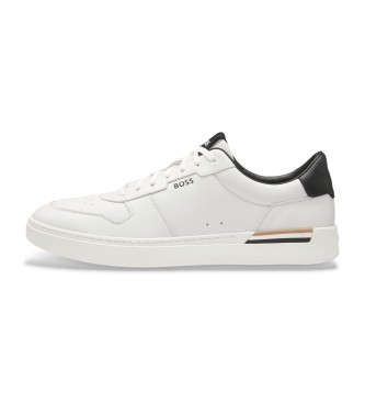 BOSS Clint Leather Sneakers white
