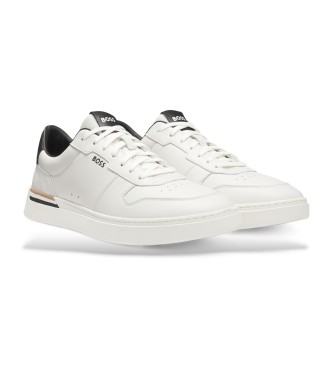 BOSS Clint Leather Sneakers white