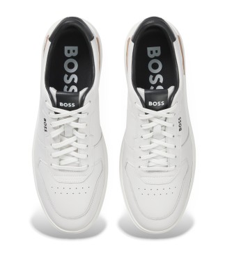 BOSS Clint Leather Sneakers white