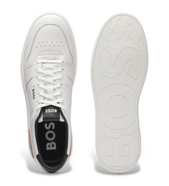 BOSS Clint Leather Sneakers white
